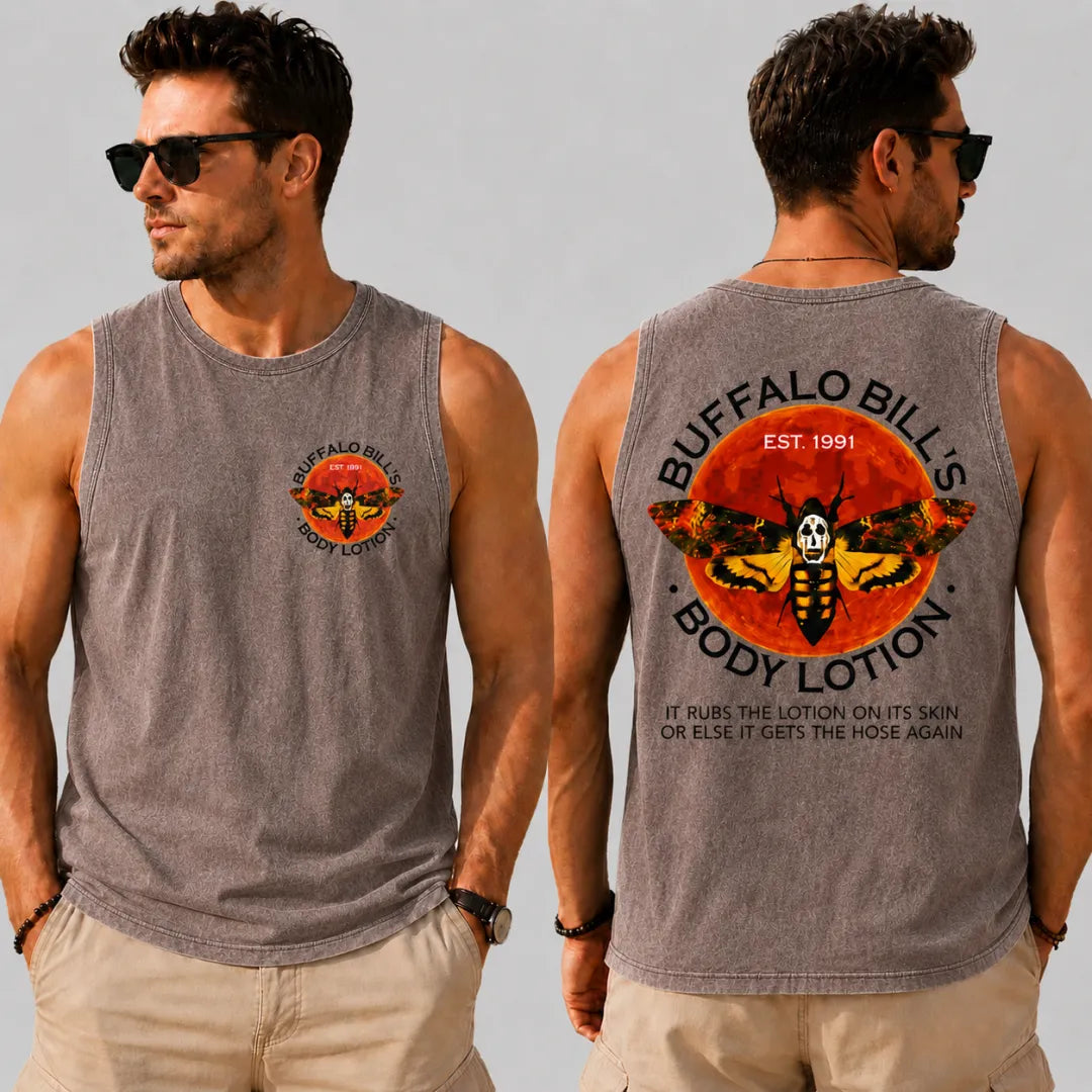 Buffalo Bill's Body Lotion Halloween Tank Top