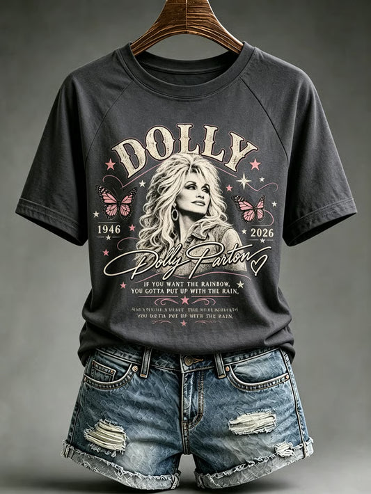 Women's Casual Print Short-Sleeve T-Shirt