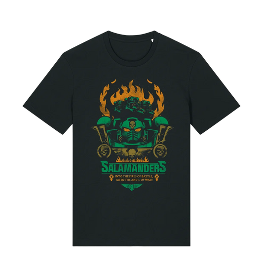 Salamanders - Fires of Battle T Shirt