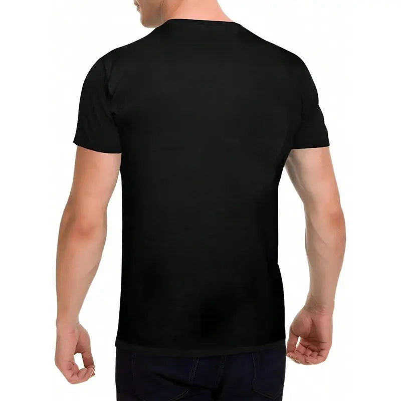 Men's 90s Vintage Michael & Jason Heart Hands Halloween T-Shirt – Cotton Graphic Tee