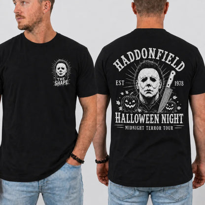 Halloween Night Horror Graphic Tee