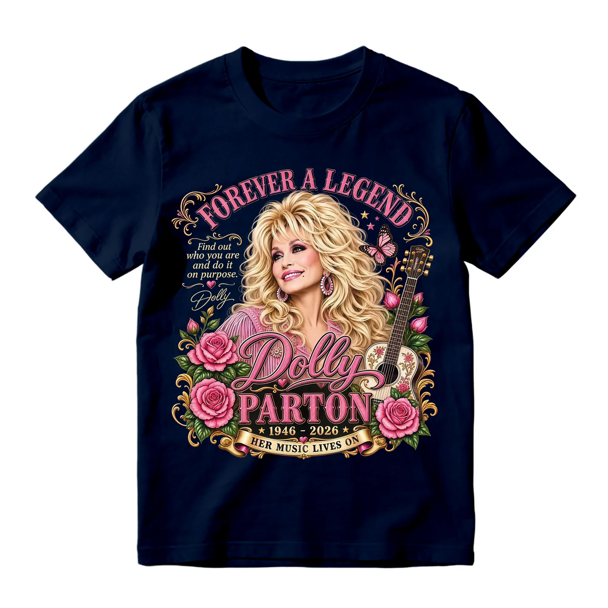 Women's Casual Print Short-Sleeve T-Shirt Legend Forever