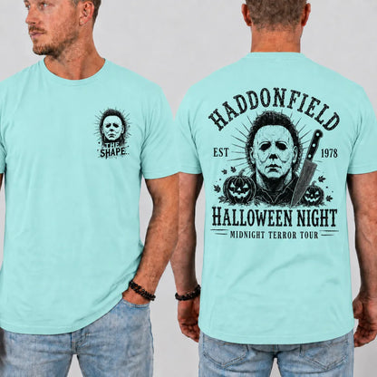 Halloween Night Horror Graphic Tee
