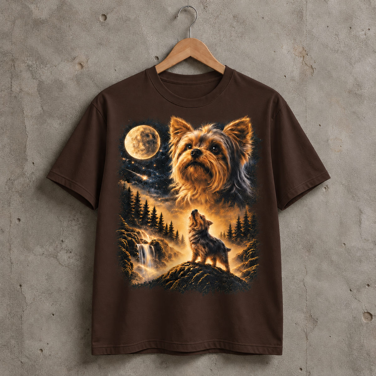 Yorkshire Terrier Moonlight Adventure – Yorkie Dog Lover Gift