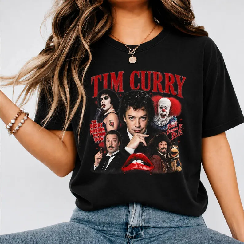 Rest In Peace Tim Curry Fan T Shirt