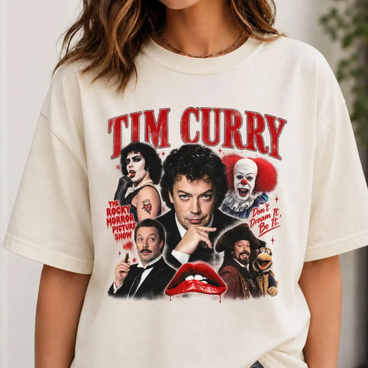 Rest In Peace Tim Curry Fan T Shirt