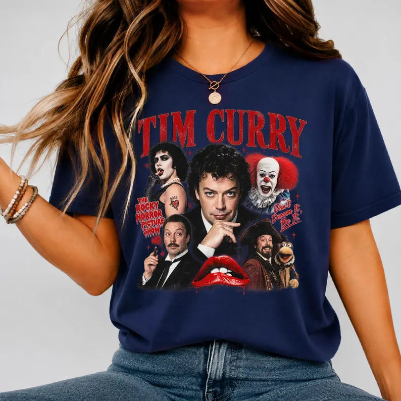 Rest In Peace Tim Curry Fan T Shirt